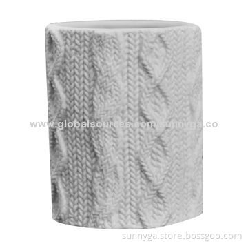 New Arrive Ceramic Candle Holder with 300mL Capacity, 85mm Height